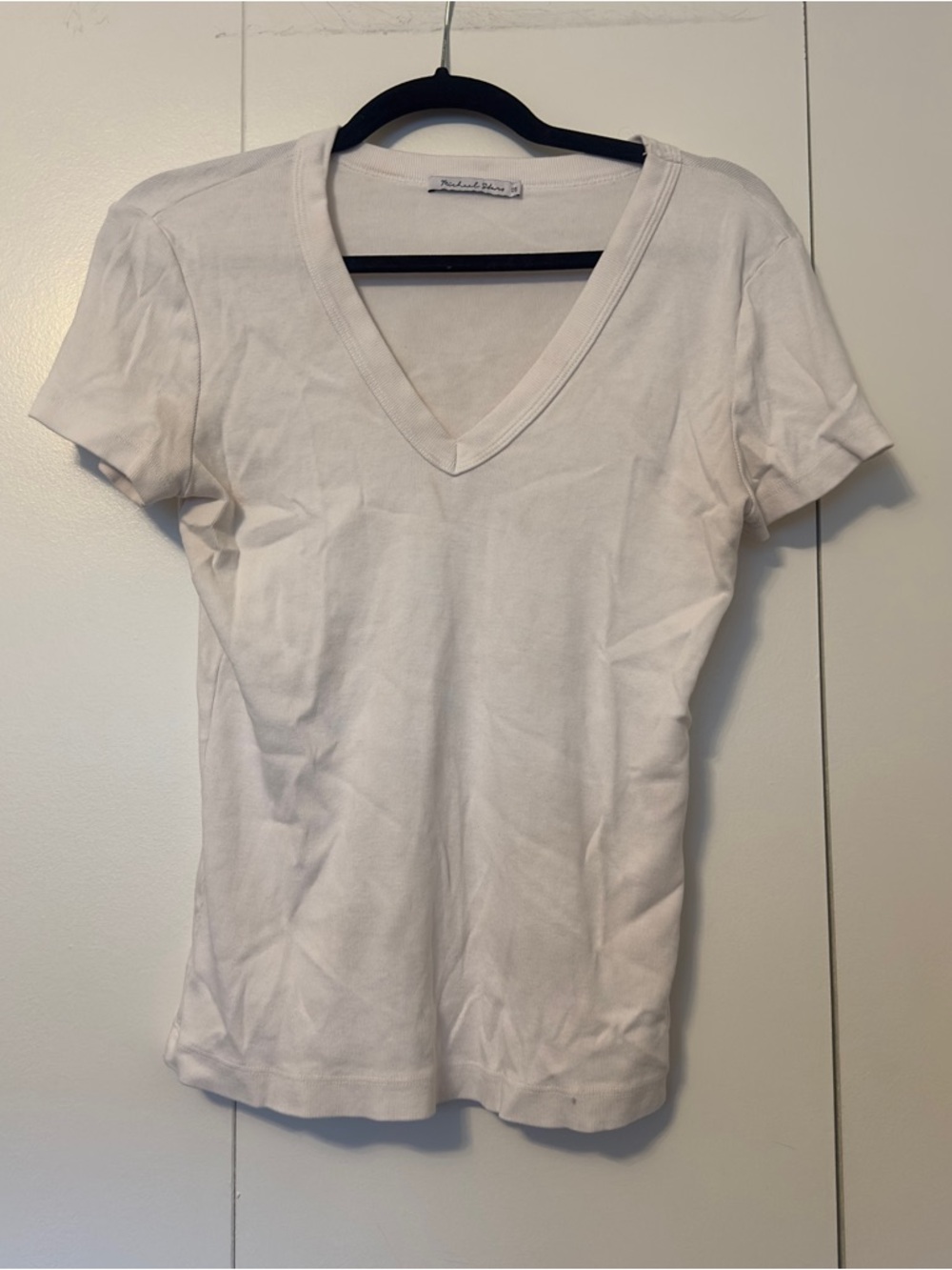 ✨5 for $25✨ Michael Stars White V-Neck Tee